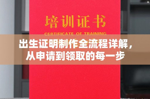 长洲出生证明制作全流程详解，从申请到领取的每一步