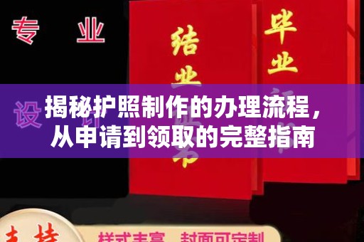 长洲揭秘护照制作的办理流程，从申请到领取的完整指南