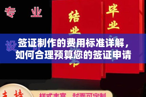 长洲签证制作的费用标准详解，如何合理预算您的签证申请成本