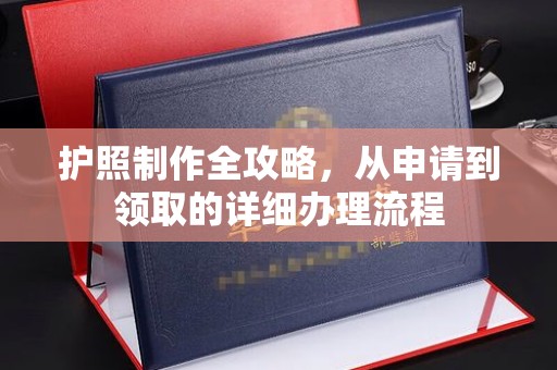 长洲护照制作全攻略，从申请到领取的详细办理流程
